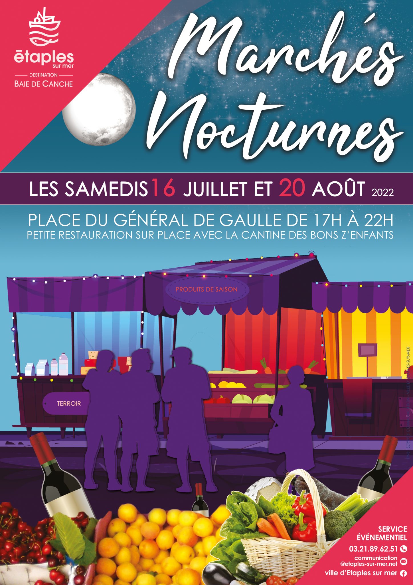 affiche marché nocturne 2022 web Ville d'Etaples sur mer affiche marché nocturne 2022 web Ville d'Etaples sur mer