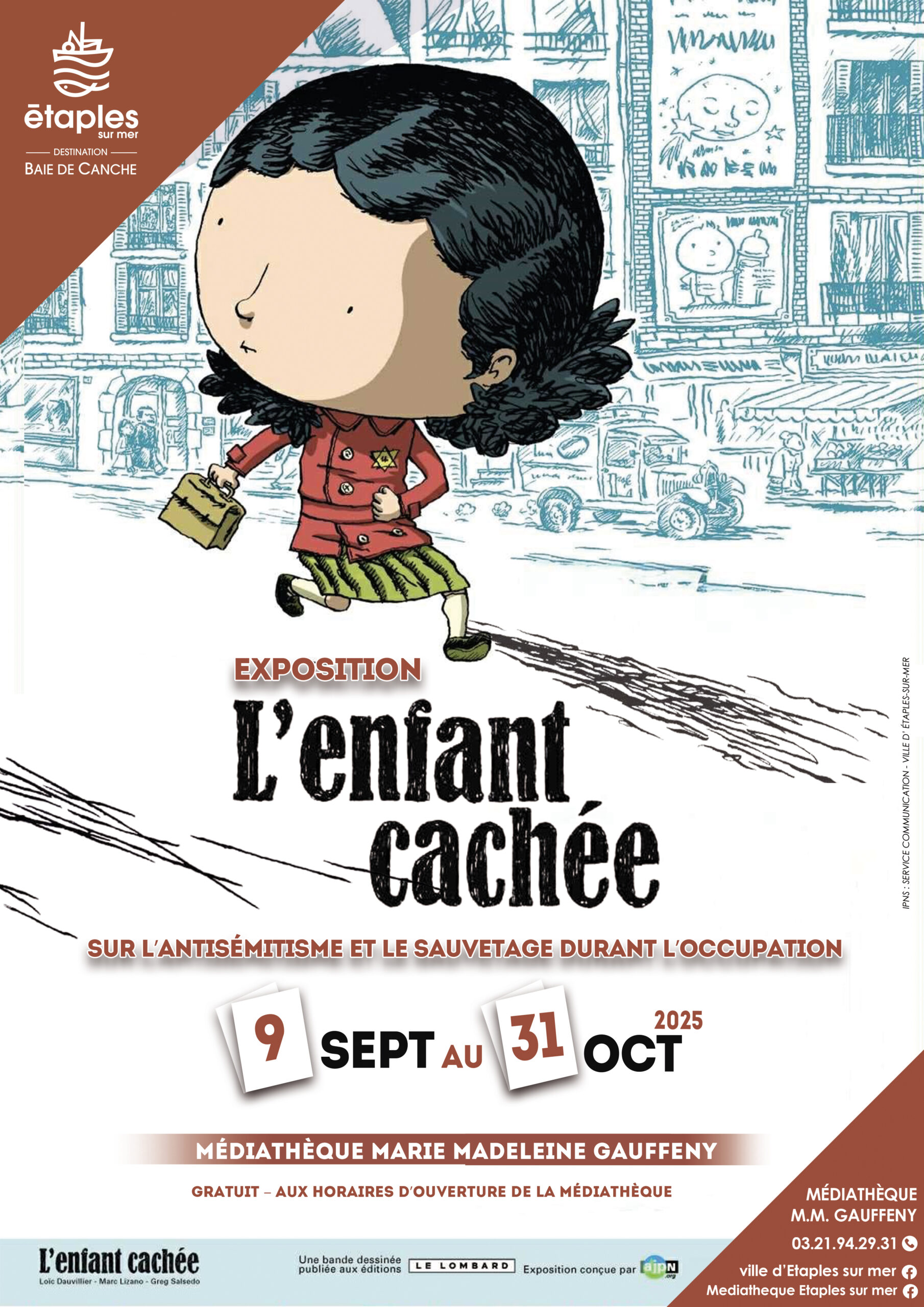 Affiche enfant cachée web