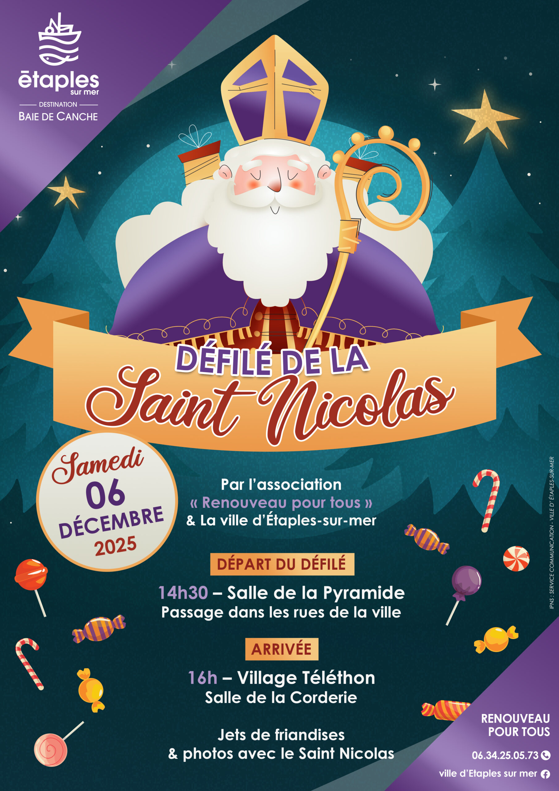 Affiche Saint Nicolas 2025 copie