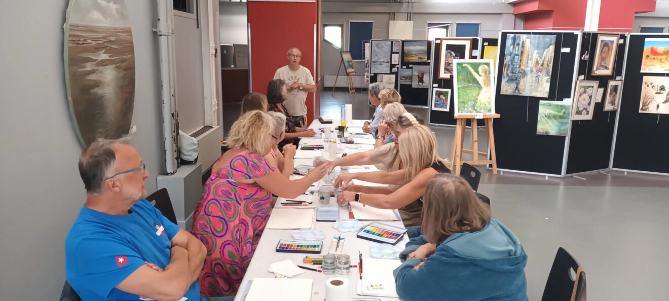 [ESTIVALE DES ARTS] ATELIER : L'AQUARELLE, UN MONDE D'EAU ET DE PIGMENTS